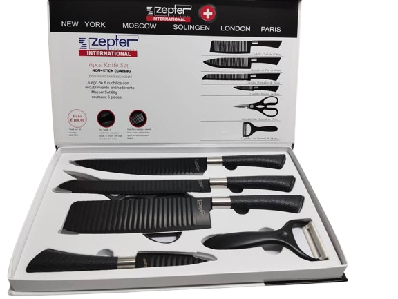 Set de Cuchillos Caja Blanca