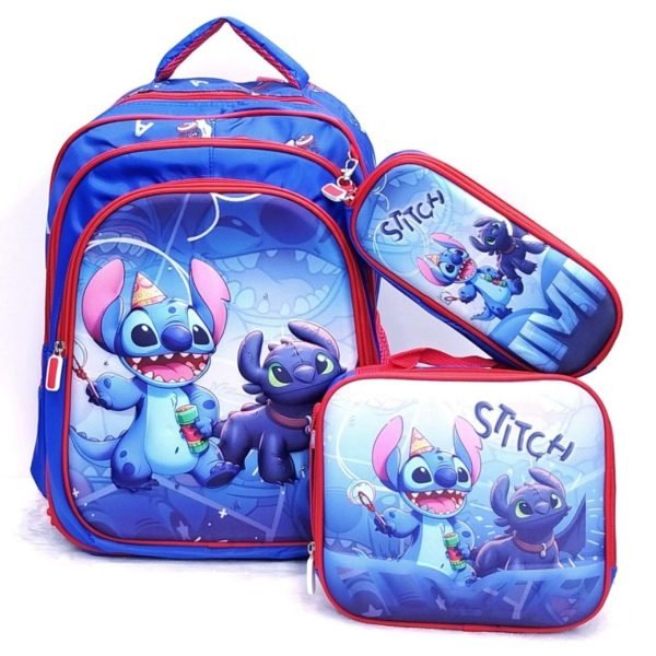 Bolso Escolar con luces 3Pzas - Imagen 2