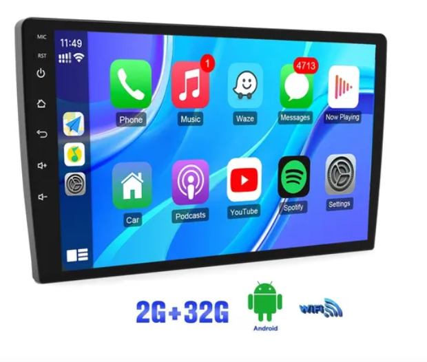 Reproductor Android 10.1 Pulg Car Play 2GB+32GB