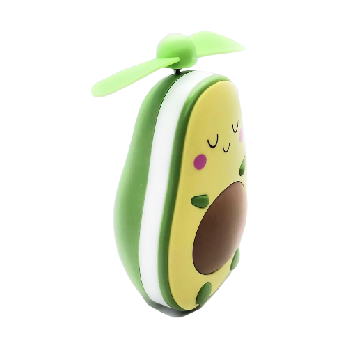 Ventilador Kawaii de Aguacate - Imagen 2