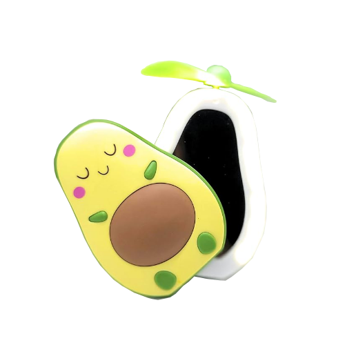 Ventilador Kawaii de Aguacate - Imagen 3